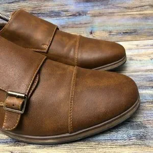 Call It Spring Brown / Tan Oxford Shoes Men’s Size 9.5 Good Condition Used B.E.D Foam Men main image 4